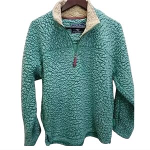 Live Oak Brand Teal Womens Fleece Size Small